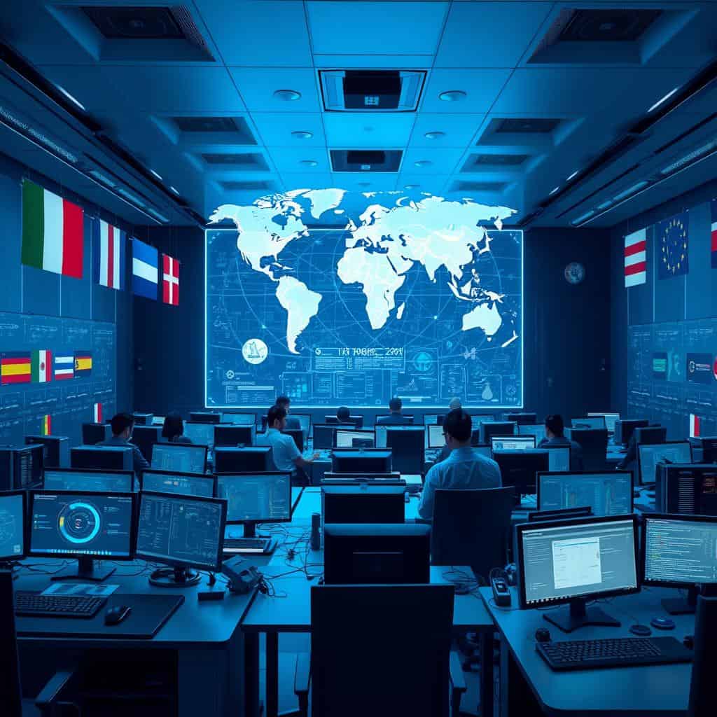 Internationale Zusammenarbeit gegen Cyberkriminalität